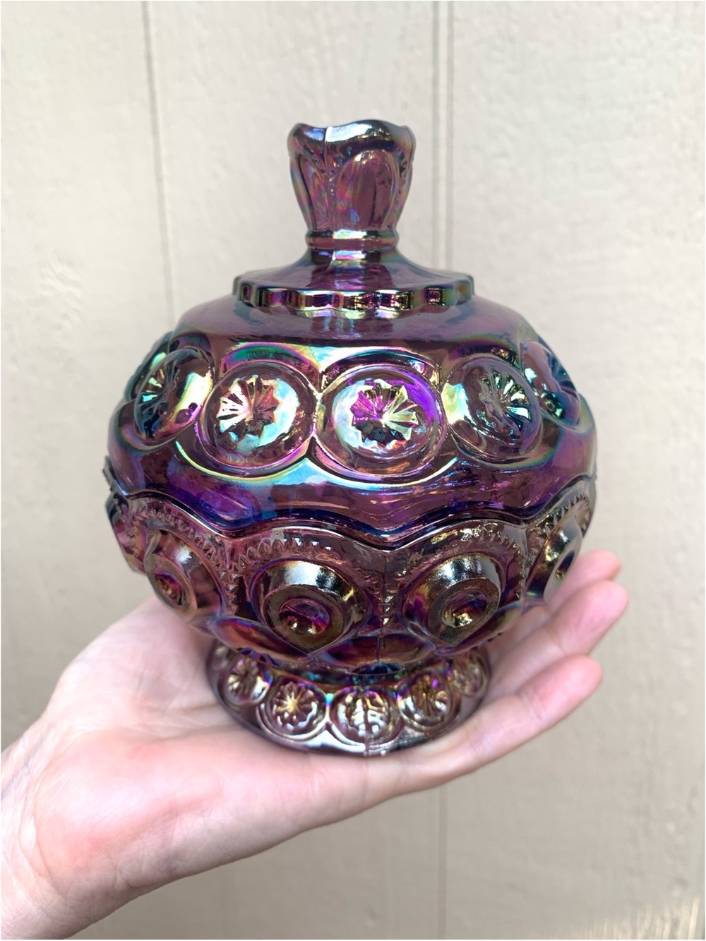Weishar Plum Carnival Moon And Stars Small Candy Dish